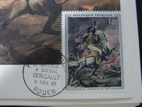 France - Carte + Timbre Oblitere 1er Jour Gericault 1962