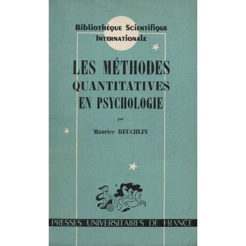 Les Méthodes Quantitatives En Psychologie