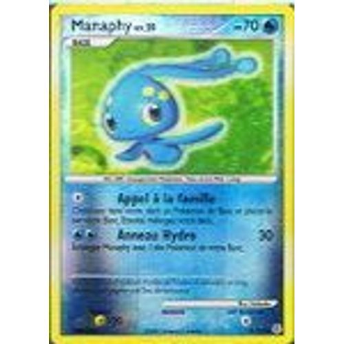 Reverse Manaphy - Pokemon - Diamant Et Perle 9