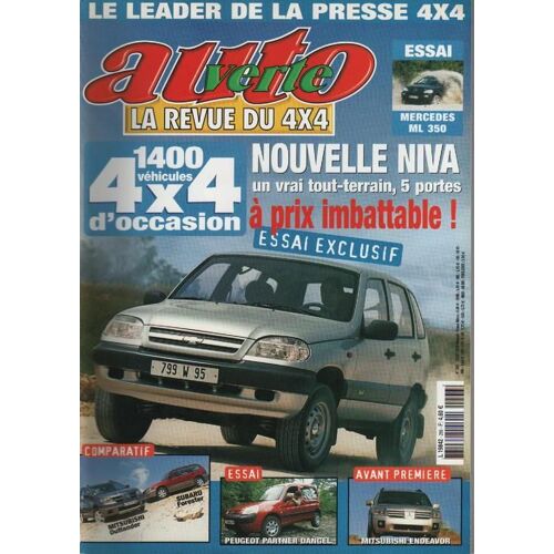 Auto Verte La Revue Du 4x4  N° 266 : Nouvelle Niva Un Vrai Tout-Terrain,5 Portes