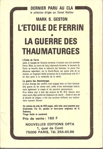 Fiction N° 339. Avril 1983