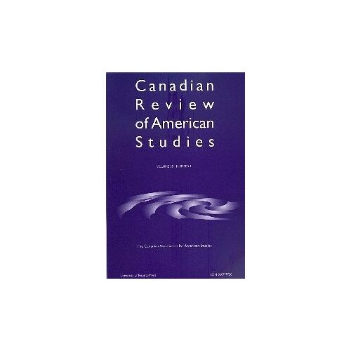 Canadian Review Of American Studies N° 351 : Volume 35 Number 1 Camp Cold War Emerson Against Historicism