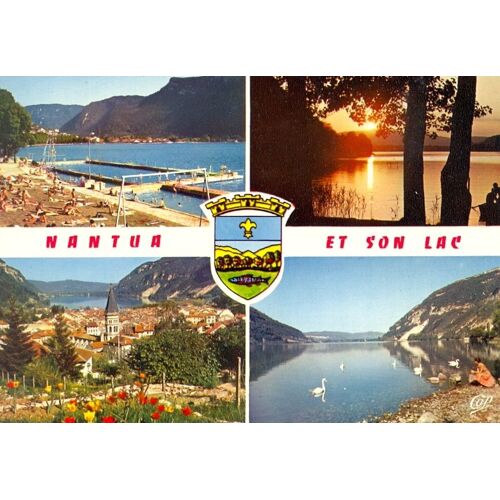 Nantua . " La Ville, La Plage Et Le Signal "
