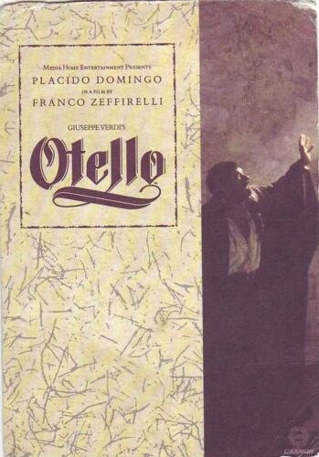Otello - Film De Franco Zeffirelli Avec Placido Domingo - Ref 000 783