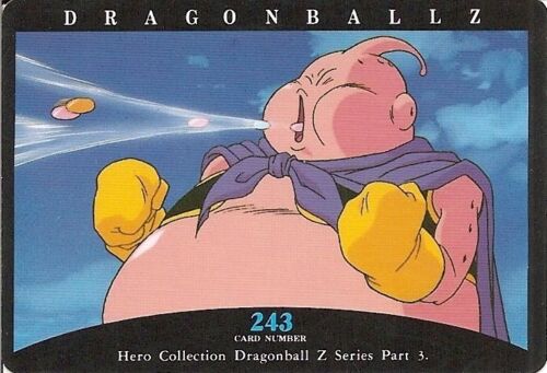 Carte Dragon Ball Z N° 243 Part 3