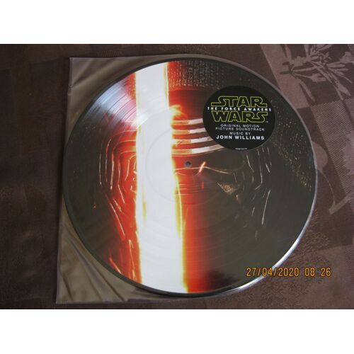 Star Wars The Force Awakens (Le Reveil De La Force): Bande Originale Du Film Avec Daisy Ridley - Harrison Ford - Carrie Fisher (Double Disques Picture)