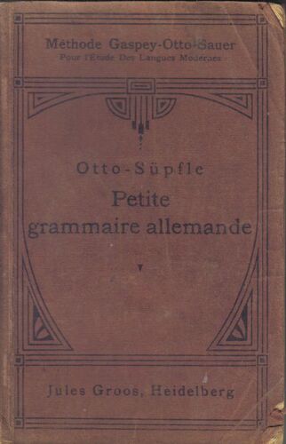 Petite Grammaire Allemande
