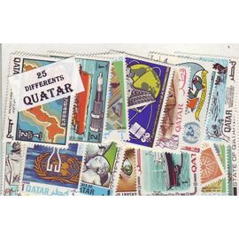 Quatar - Lot De 25 Timbres Differents