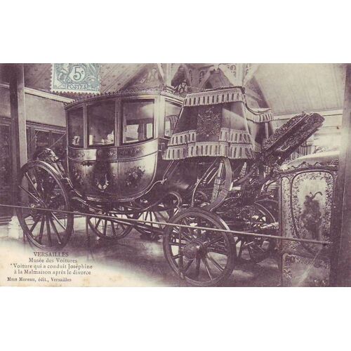 Versailles - La Voiture Qui A Conduit Josephine A La Malmaison Apres Le Divorce - Ref 000 664