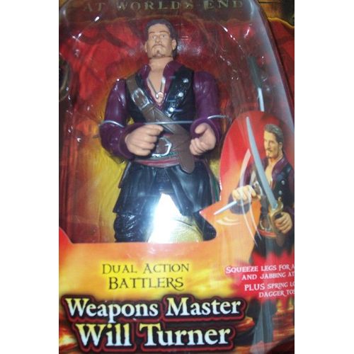 Pirates Des Caraïbes : Will Turner 18 Cm - Jusqu'au Bout Du Monde
