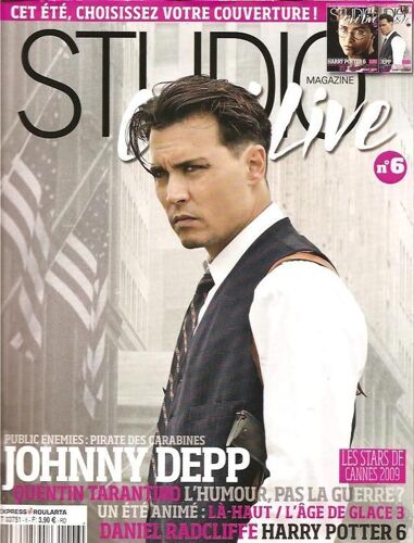 Studio Cine Live  N° 6 : Public Enemies: Pirate Des Carabines Johnnu Deep