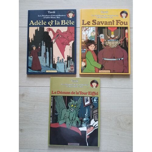 Lot De 3 Bd: Adele Blanc Sec T1 À 3 En Eo