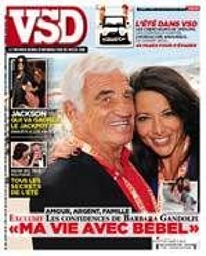 Vsd  N° 1663 : Ma Vie Avec Jean Paul Belmondo - Michael Jackson Qui Va Gagner Le Jackpot ?