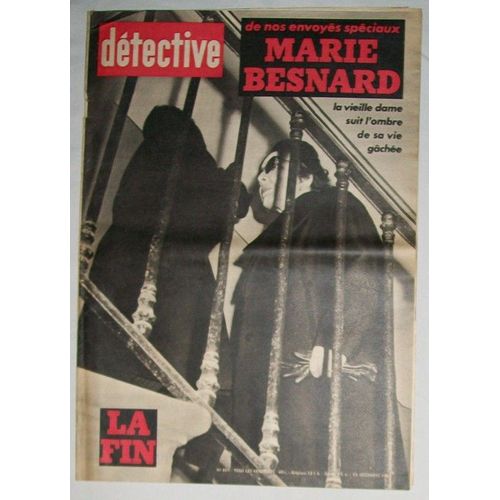 Détective  N° 807 : Marie Besnard: La Fin
