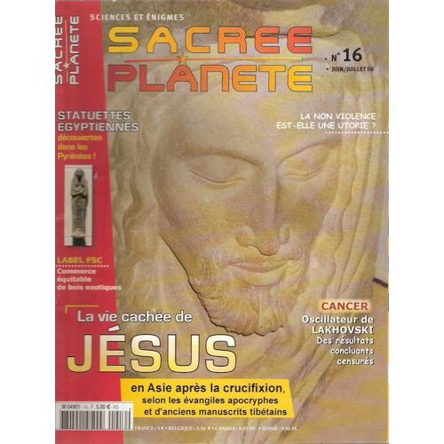 Sacree Planete  N° 16 : La Vie Cachee De Jesus
