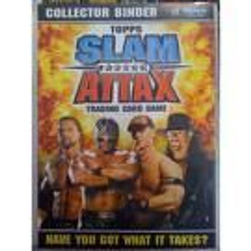 Wwe Slam Attax Classeur Collecteur De Cartes