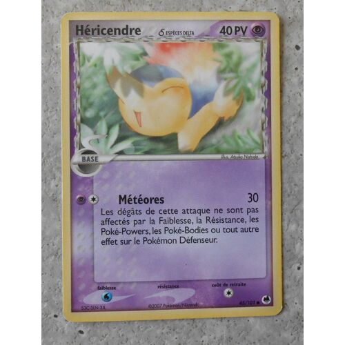 (325) Héricendre 45/101 Pokemon