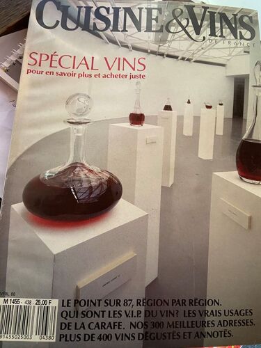 Cuisine Et Vins De France Avril 1988