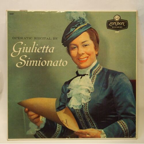 Operatic Recital By Simionato