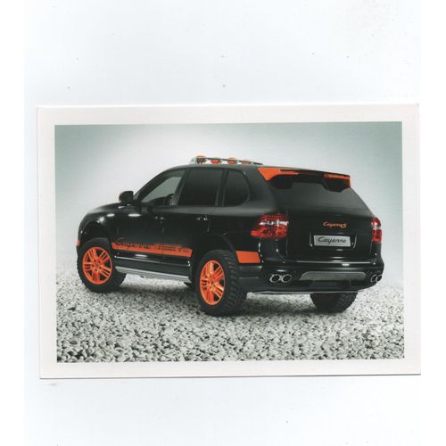 Cayenne S Transsyberia - Carte Edit. Porsche.