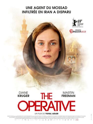 The Operative - Véritable Affiche De Cinéma Pliée - Format 120x160 Cm - De Yuval Adler Avec Diane Kruger, Martin Freeman - 2019