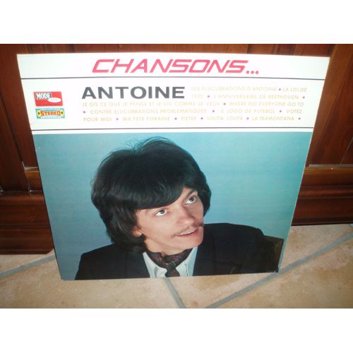 Chansons / Les Elucubrations D'antoine.