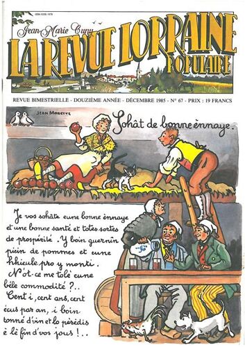 La Revue Lorraine Populaire  N° 67