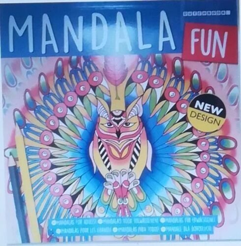 Bloc De 72 Mandalas À Colorier Pour Adultes