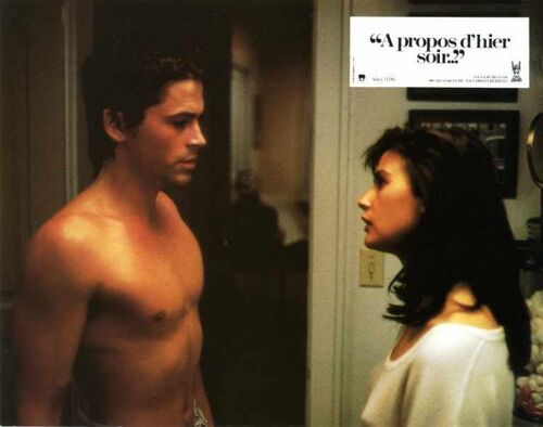Rob Lowe - A Propos D'hier Soir - Demi Moore - Photo Couleur  - Format 20x30 Cm