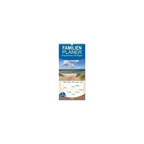 Familienplaner 2026 - Vorpommern Mit Rügen Mit 5 Spalten (Wandkalender, 21 X 45 Cm) Calvendo