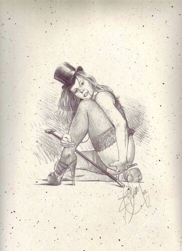 Philippe Delaby - Betty - Serigraphie Tiree En 350 Exemplaires