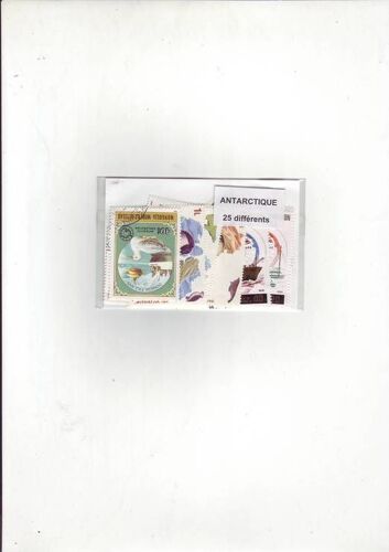 Antarctique - Lot De 25 Timbres Tous Differents