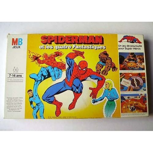 Jeu Spiderman Et Les Quatre Fantastiques -