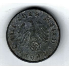 Allemagne Piece  De 10 Pfennig 1942 D Deutches Reich