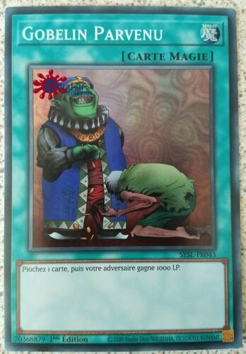 Yu-Gi-Oh! - Sesl-Fr043 - Gobelin Parvenu - Super Rare 1ère Édition