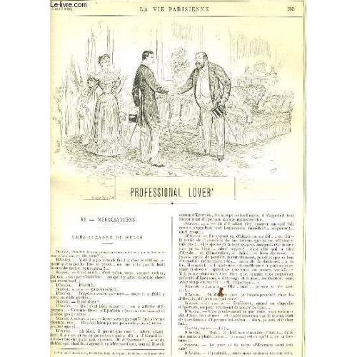 La Vie Parisienne 32e Année - N° 14 - Au Concours Hippique De R De La Neziere. - Leurs Programmes De Kitt, Illustre Par Job