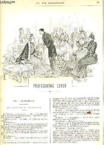 La Vie Parisienne 32e Année - N° 8 - Devant Un Succes?... De H. Gerbault. - Vive Le Reportages!, Une Lettre De M. Fernand Brunetiere - Ma Femme Me Trompe!