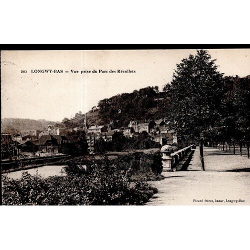 Carte Postale De Longwy-Bas (Meurthe Et Moselle) Vue Prise Du Parc Des Récollets (Réf.202)