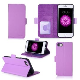 Housse Portefeuille Violette Pour Apple Iphone Se 2020 À Rabat Avec Porte Cartes