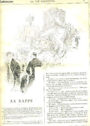 La Vie Parisienne 33e Année - N° 6 - La Jouissance Des Tenebre De L. Vallet - Nos Receveuses: Baronne De Saint-Alexander, Vicomtesse De La Ville-En-Bois, Mme D'aston
