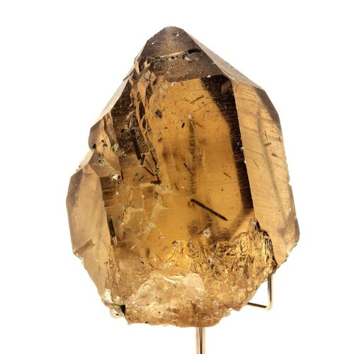 Quartz Fumé + Tourmaline. 1511.0 Ct. Bahia, Brésil.