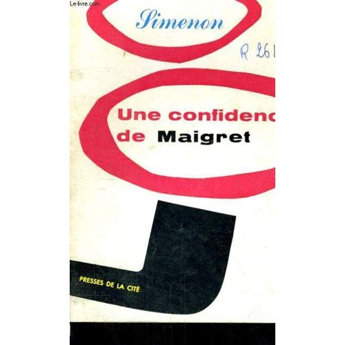 Une Confidence De Maigret