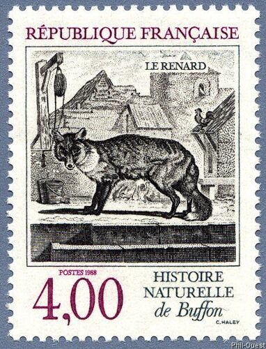 Timbre De 1988 Histoire Naturelle De Buffon Le Renard - N° 2541 **