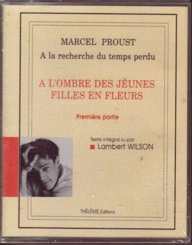 A La Recherche Du Temps Perdu / A L'ombre Des Jeunes Filles En Fleur - Livres Audio Lu Par Lambert Wilson - 1ère + 2ème + 3ème + 4ème Parties - 4 Coffrets De 2 Cassettes Audio