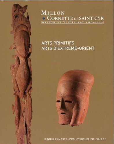 Arts Primitifs , Arts D'extrême Orient. Luba, Baoulé, Kota, Punu, Lega, Ibo, Dan, Lobi, Peintures Africanistes ....Catalogue De Vente 8/6/2009  N° 0