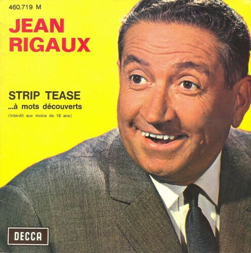 Strip Tease A Mots Decouverts - 45tours Ep (Longue Durée)