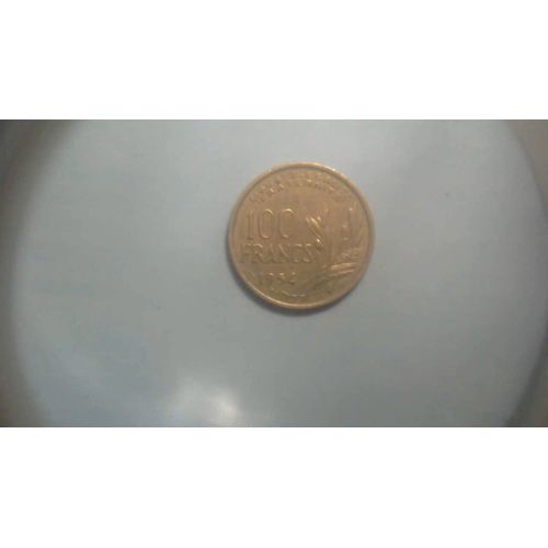 100 Francs Cochet 1954