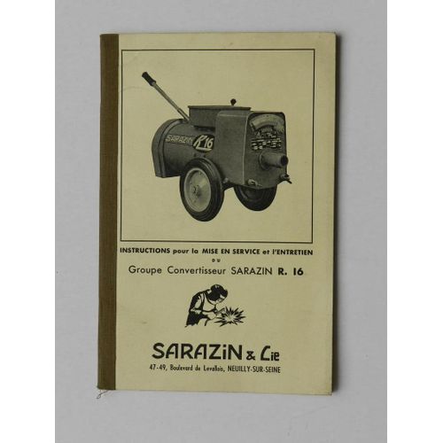 Sarazin Groupe Convertisseur R.16