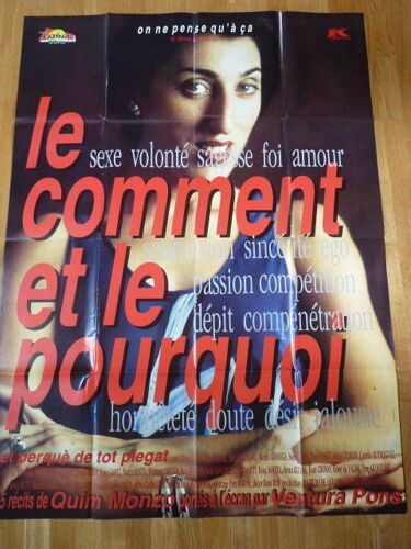 Le Comment Et Le Pourquoi  - Affiche De Cinéma 120 X 160 Cm