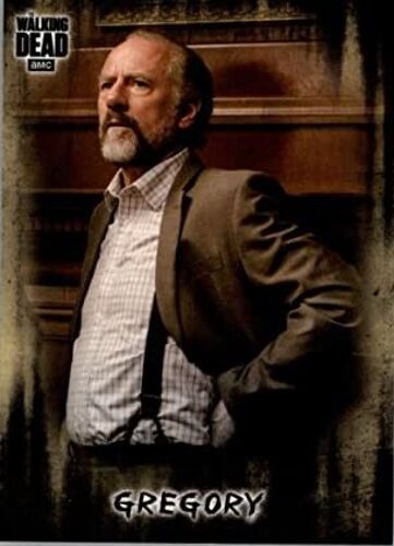 Trading Card The Walking Dead Gregory Xander Berkeley